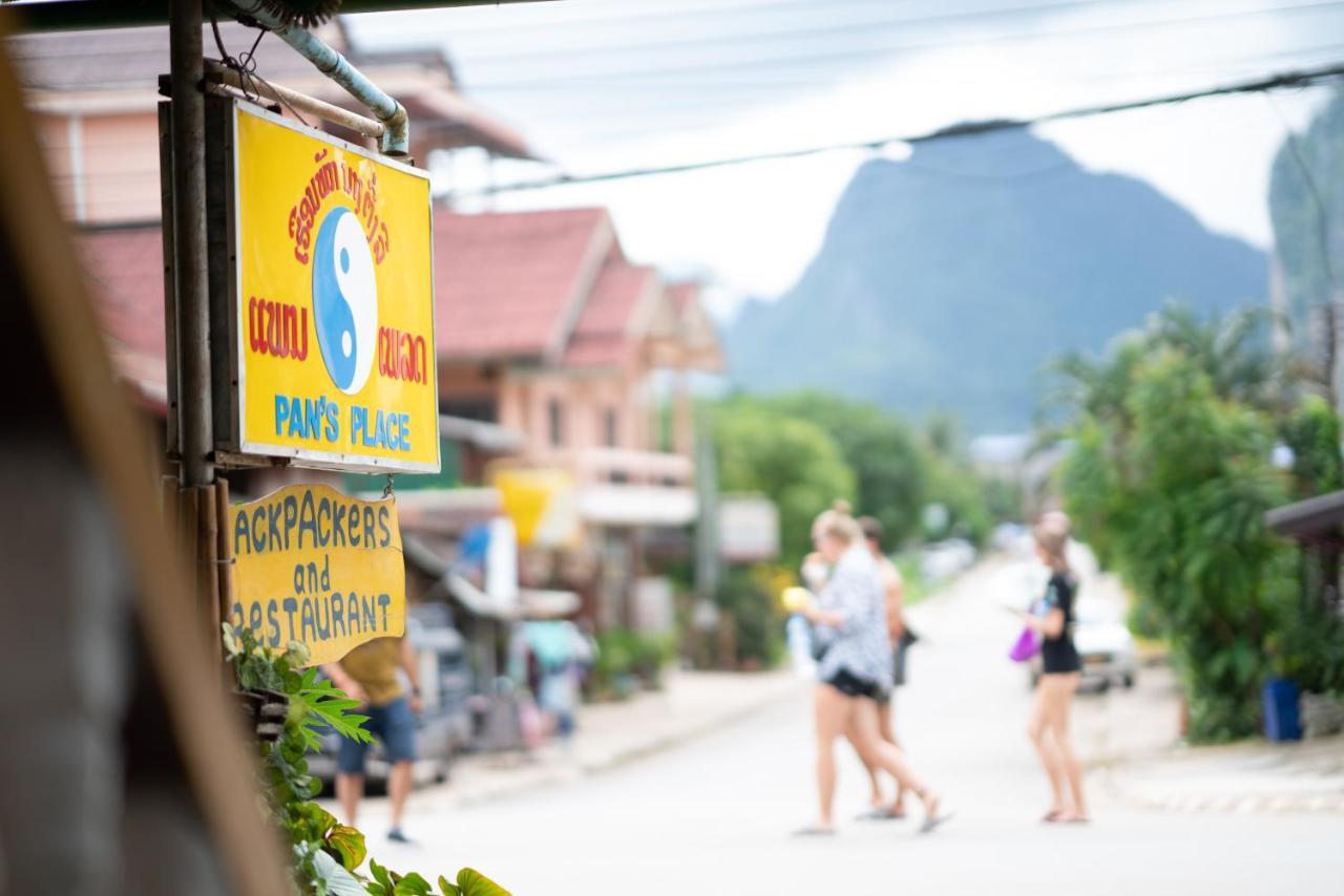 Pan'S Place Hotel Vang Vieng Luaran gambar